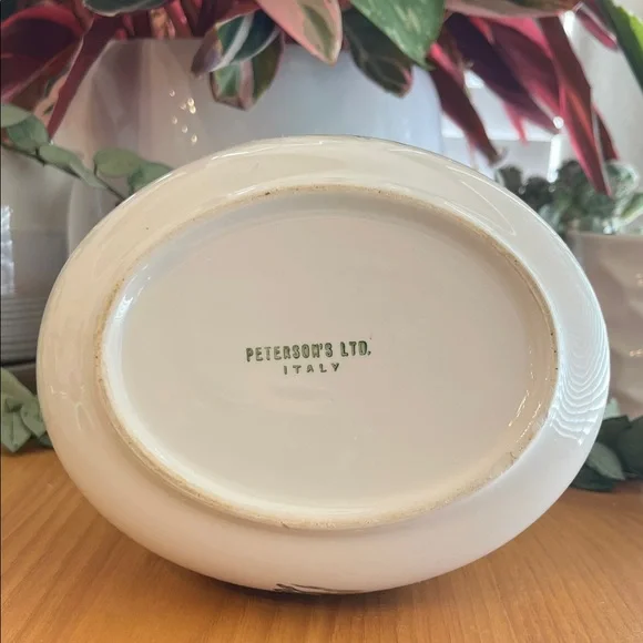 🚨SOLD ELSEWHERE🚨Vintage Tobacco Storage Humidifier Jar By Peterson’s Ltd. Italy - Picture 6 of 14